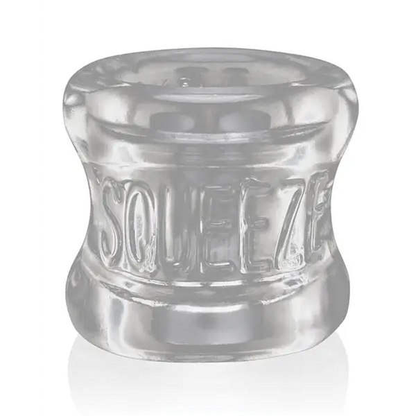 Oxballs Squeeze Ball Stretcher - Clear - Gay & Lesbian Products
