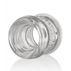 Oxballs Squeeze Ball Stretcher - Clear - Gay & Lesbian Products