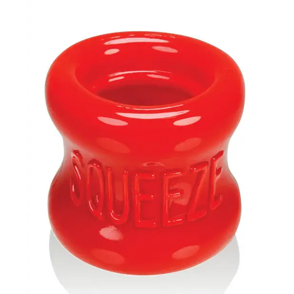 Oxballs Squeeze Ball Stretcher - Red - Gay & Lesbian Products