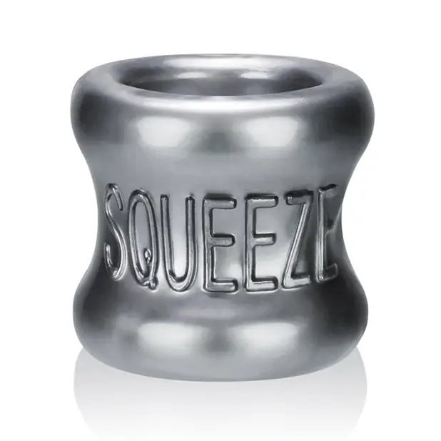 Oxballs Squeeze Ball Stretcher - Steel - Gay & Lesbian Products
