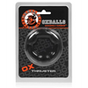 Oxballs Thruster Cockring - Black - Gay & Lesbian Products