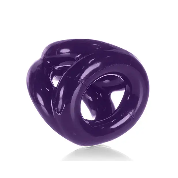 Oxballs Tri Sport Cocksling - Eggplant - Gay & Lesbian Products