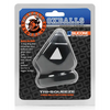 Oxballs Tri-Squeeze Cocksling/Ball Stretcher - Black Ice - Gay & Lesbian Products