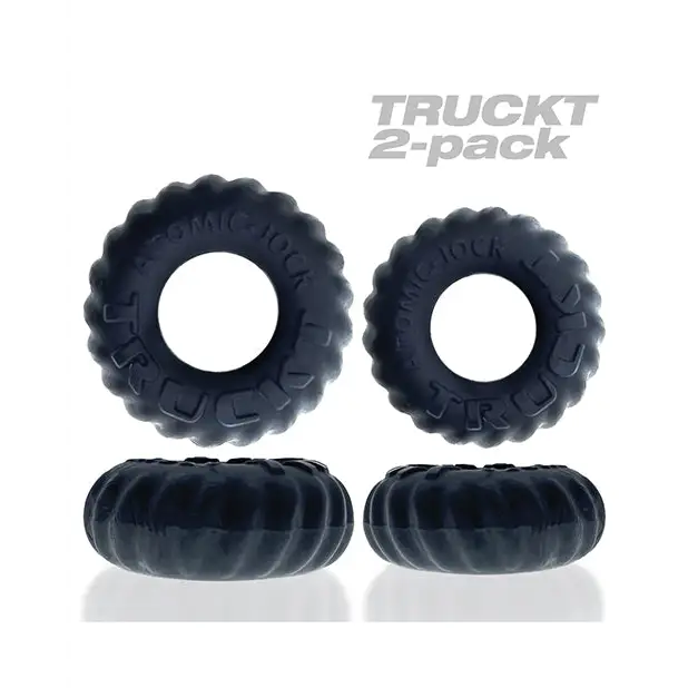 Oxballs TruckT Cock & Ball Ring Special Edition - Night Pack of 2 - Gay & Lesbian Products