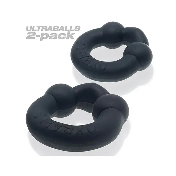 Oxballs Ultraballs Cockring Special Edition - Night Pack of 2 - Gay & Lesbian Products