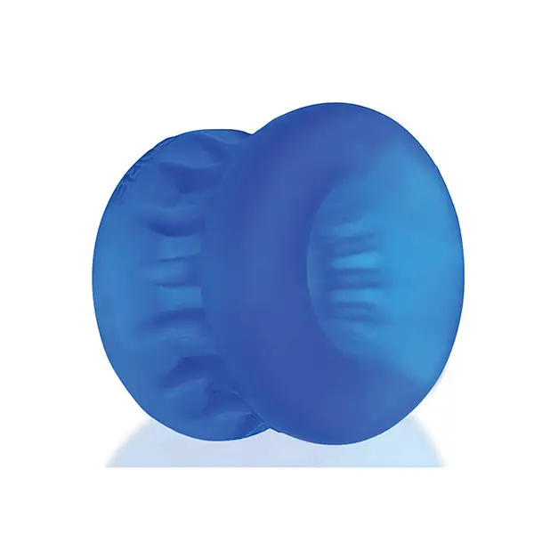 Oxballs UltraCore Ball Stretcher w/Axis Ring - Blue Ice - Gay & Lesbian Products