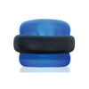 Oxballs UltraCore Ball Stretcher w/Axis Ring - Blue Ice - Gay & Lesbian Products