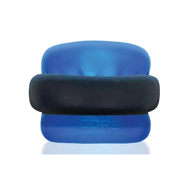 Oxballs UltraCore Ball Stretcher w/Axis Ring - Blue Ice - Gay & Lesbian Products