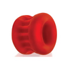 Oxballs UltraCore Ball Stretcher w/Axis Ring - Red Ice - Gay & Lesbian Products