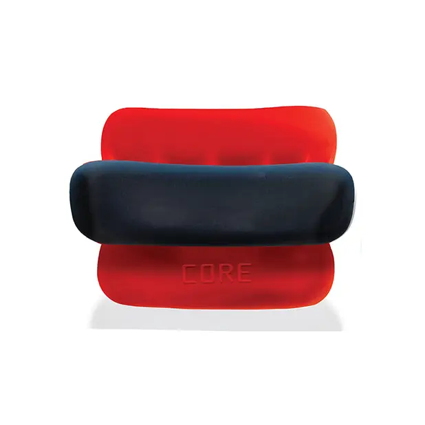 Oxballs UltraCore Ball Stretcher w/Axis Ring - Red Ice - Gay & Lesbian Products