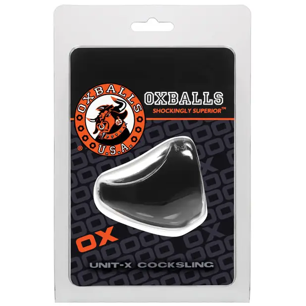 Oxballs Unit X Cock Sling - Black - Gay & Lesbian Products