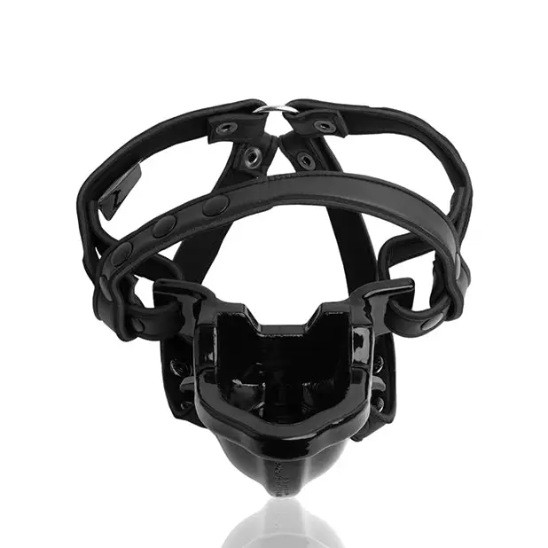 Oxballs Watersport Strap on Gag - Black - Gay & Lesbian Products
