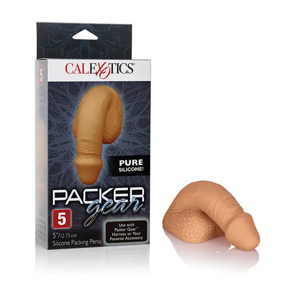 Packer Gear 5’’ Silicone Packing Penis - Tan - Transgender Products