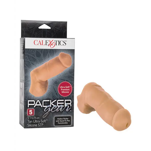 Packer Gear 5’’ Ultra Soft Silicone STP - Tan - Transgender Products