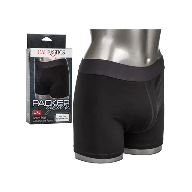 Packer Gear Boxer Brief with Packing Pouch - L/XL - Transgender Products