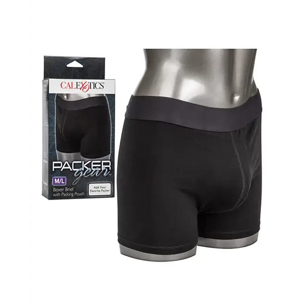 Packer Gear Boxer Brief with Packing Pouch - M/L - Transgender Products