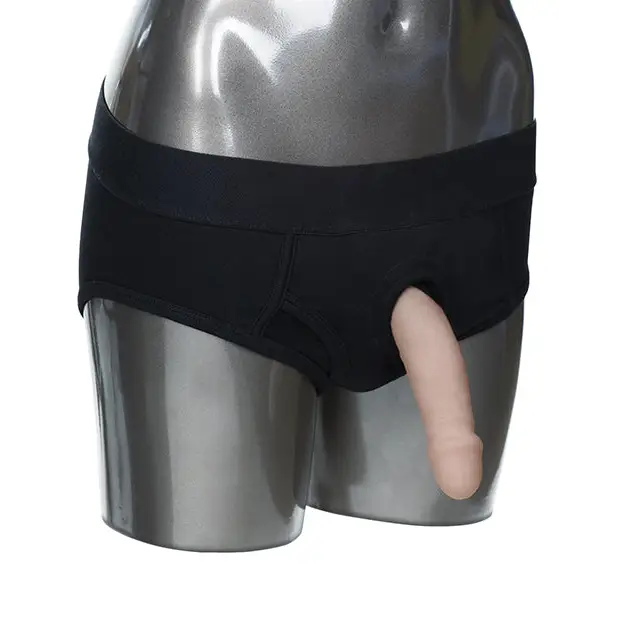 Packer Gear Brief Harness L/XL - Black - Transgender Products
