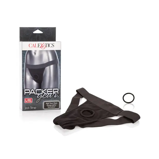 Packer Gear Jock Strap L/XL - Black - Transgender Products