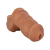 Packer Gear Ultra Soft Silicone STP - Brown - Transgender Products