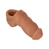 Packer Gear Ultra Soft Silicone STP - Brown - Transgender Products