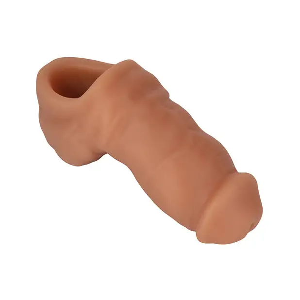 Packer Gear Ultra Soft Silicone STP - Brown - Transgender Products