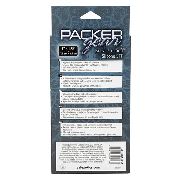 Packer Gear Ultra Soft Silicone STP - Ivory - Transgender Products