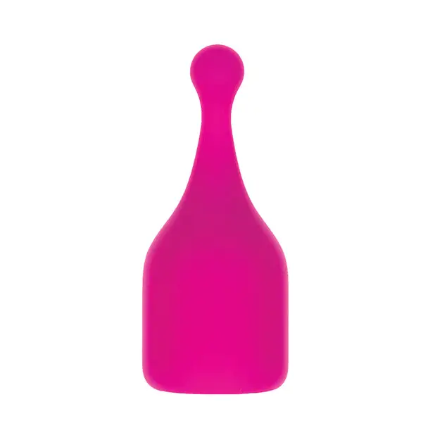 Palm Power Palm Pocket Extended Accessories - 3 Silicone Heads Pink - Massage Products