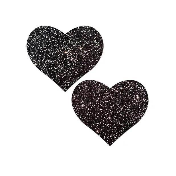 Pastease All Sparkle Heart - Black O/S