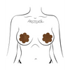 Pastease Basic Daisy - Brown O/S - Lingerie - Packaged