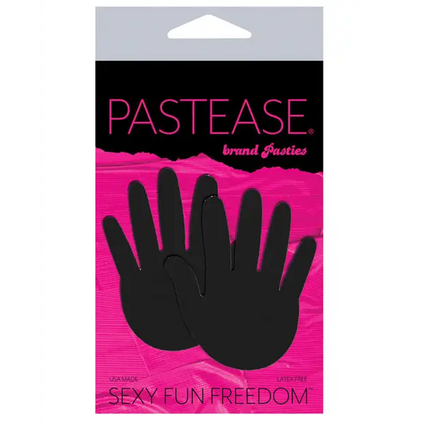 Pastease Basic Hands - Black O/S - Lingerie - Packaged