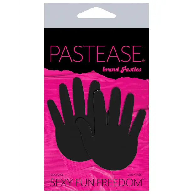 Pastease Basic Hands - Black O/S - Lingerie - Packaged