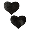 Pastease Basic Liquid Heart - Black O/S - Lingerie - Packaged