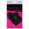 Pastease Basic Liquid Heart - Black O/S - Lingerie - Packaged