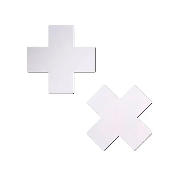 Pastease Basic Matte Plus X - White O/S - Lingerie - Packaged