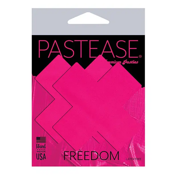 Pastease Basic Plus X Black Light Reactive - Neon Pink O/S - Lingerie - Packaged