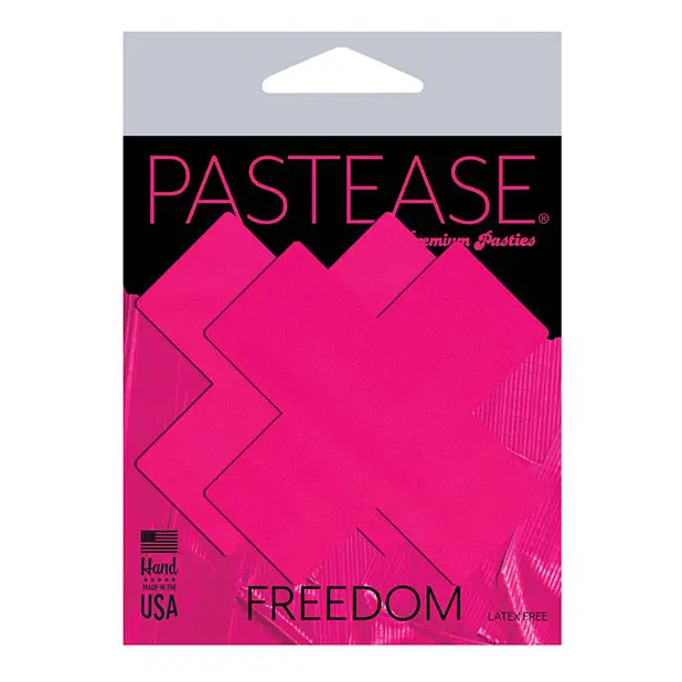 Pastease Basic Plus X Black Light Reactive - Neon Pink O/S - Lingerie - Packaged