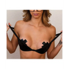 Pastease Basic Plus X Liquid Cross - Black O/S - Lingerie - Packaged