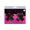 Pastease Chain Plus X Liquid Cross - Black O/S - Lingerie - Packaged