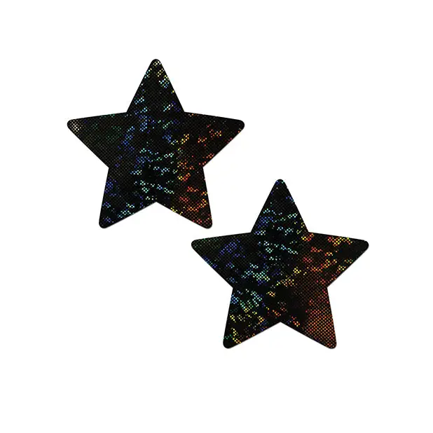 Pastease Coverage Disco Star - Black O/S