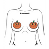 Pastease Halloween Cutie Pie Face Pumpkin - Orange O/S