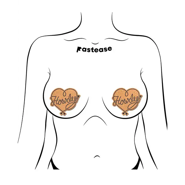 Pastease Howdy Rope Heart - Tan O/S