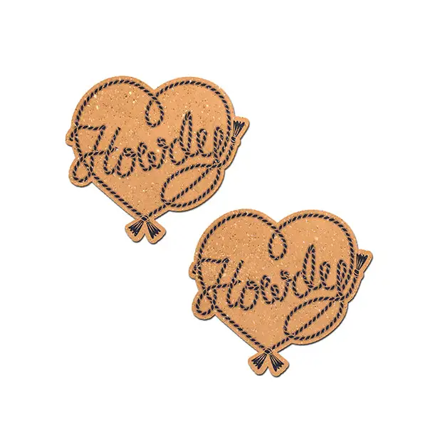 Pastease Howdy Rope Heart - Tan O/S