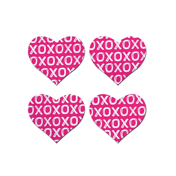 Pastease Petites XO Hearts - Pink O/S