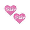 Pastease Premium Bride Heart - Pink O/S - Lingerie - Packaged