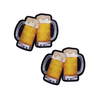 Pastease Premium Clinking Beer Mugs - Yellow O/S - Lingerie - Packaged