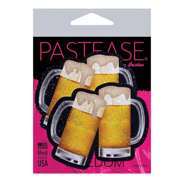 Pastease Premium Clinking Beer Mugs - Yellow O/S - Lingerie - Packaged