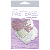 Pastease Premium Color Changing Flip Sequins Heart - Pearl/White O/S - Lingerie - Packaged