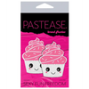 Pastease Premium Cupcake Glittery Frosting Nipple Pastie - White O/S - Lingerie - Packaged
