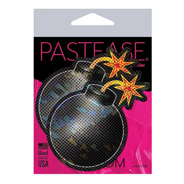 Pastease Premium Disco Bom - Black O/S - Lingerie - Packaged