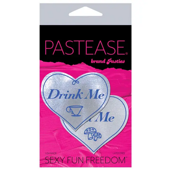 Pastease Premium Eat Me Drink Me Liquid Heart - White O/S - Lingerie - Packaged
